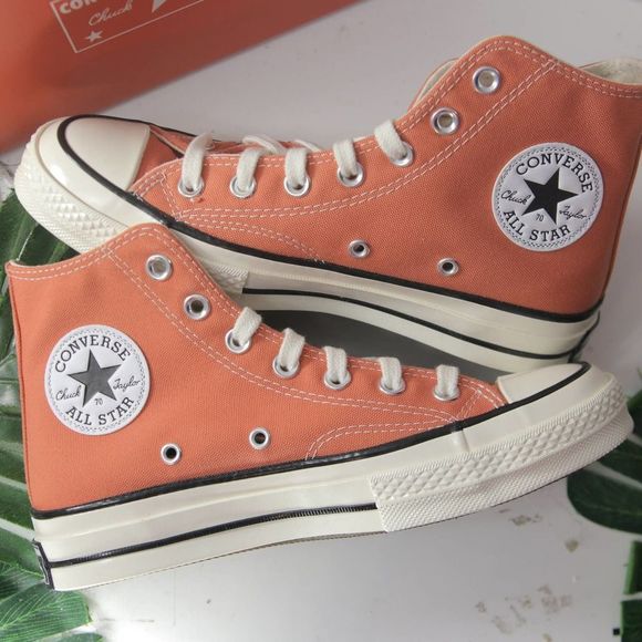 Converse Chuck 70 High Top Orange Cream Women's Sneaker - Picture 4 of 5